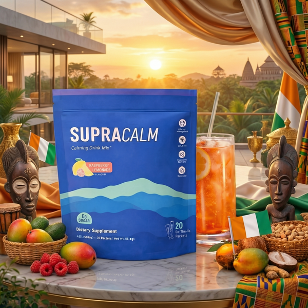 Supracalm - Dites a dieux au stress, ventre et  au visage gonflés