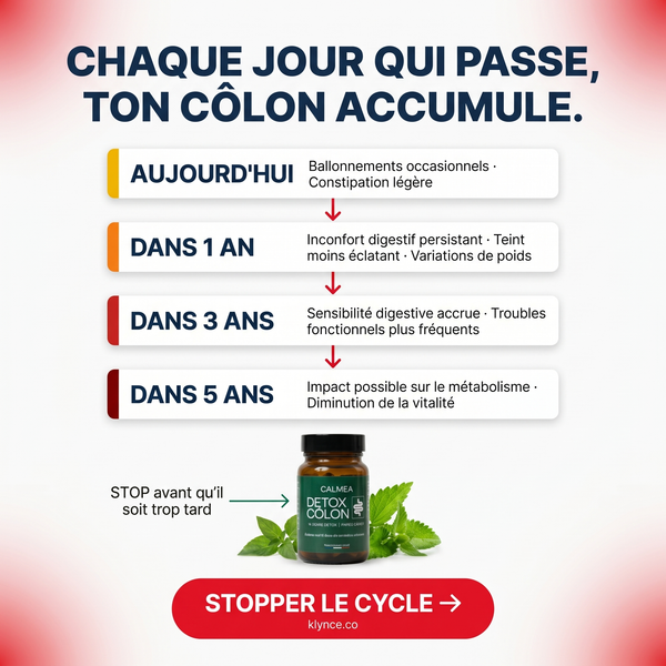 Cure Colon - Libérez votre côlon de ses toxines accumulées