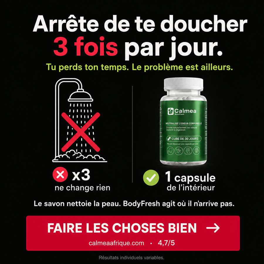 Arrête de te doucher 3 fois par jour — BodyFresh