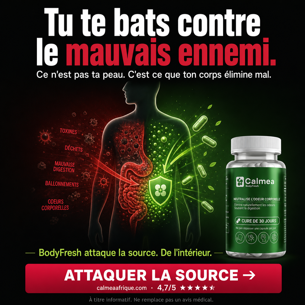 BodyFresh Vert - Les capsules de chlorophylle éliminent les odeurs corporelles