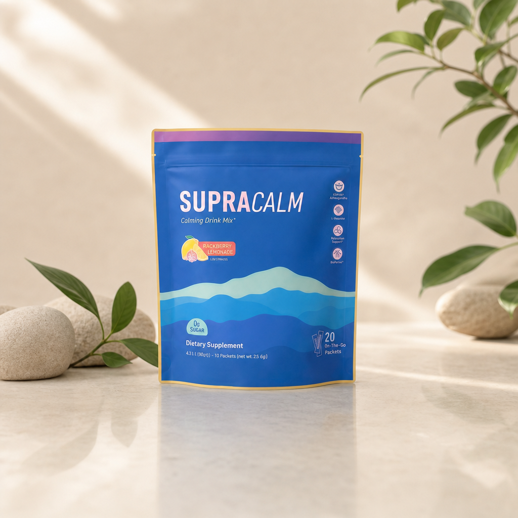 Supracalm - Dites a dieux au stress, ventre et  au visage gonflés
