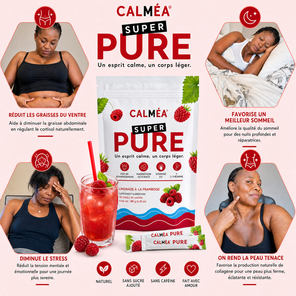 SuperPure - Dites a dieux au stress, ventre et  au visage gonflés